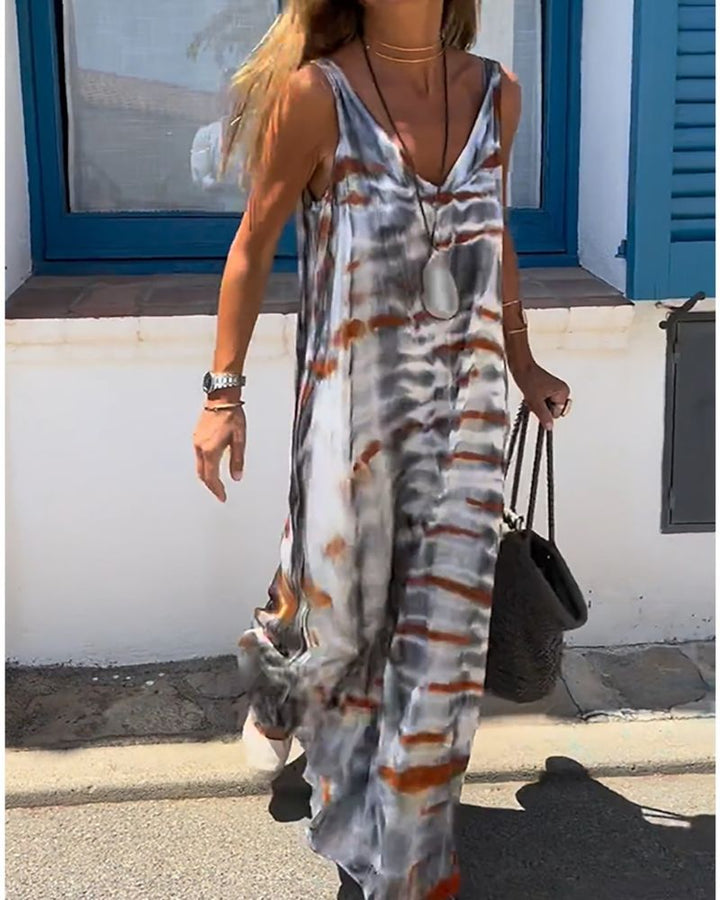 Celestyna – Ujjatlan, tie-dye wzór sukienka