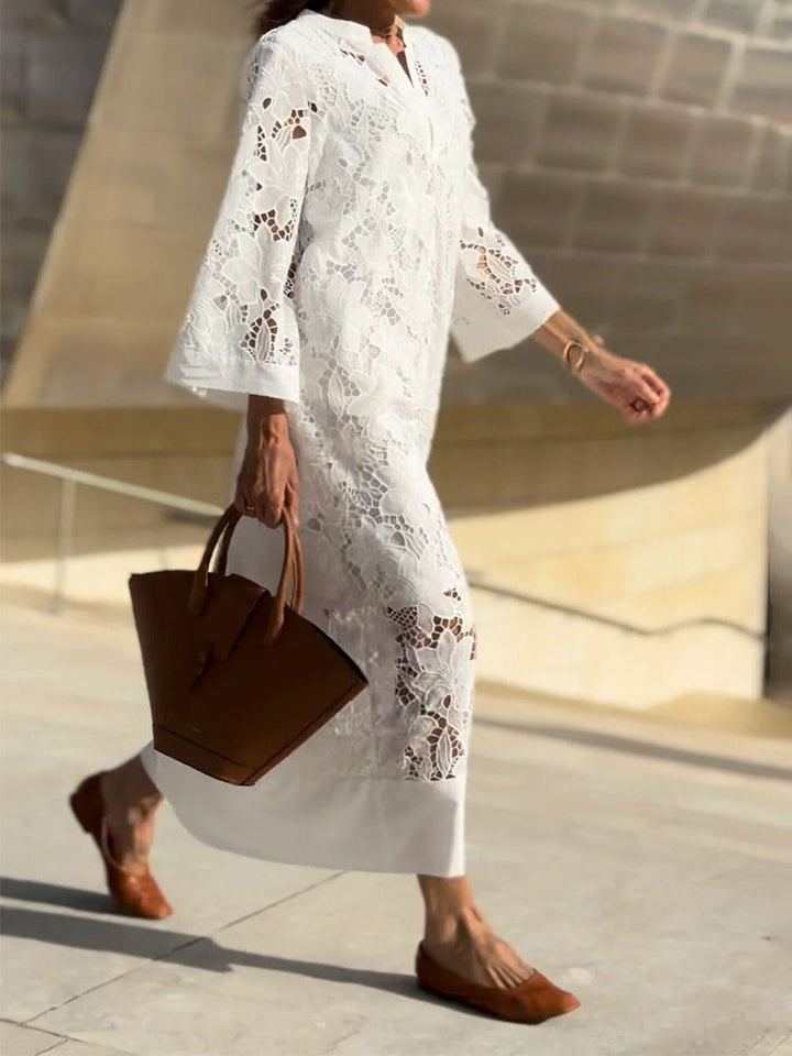 Sophie™ | Elegancka Sukienka z Koronką