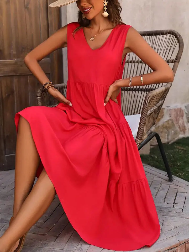 ILARIA™ – ELEGANCKA I PODKREŚLAJĄCA SYLWETKĘ SUKIENKA